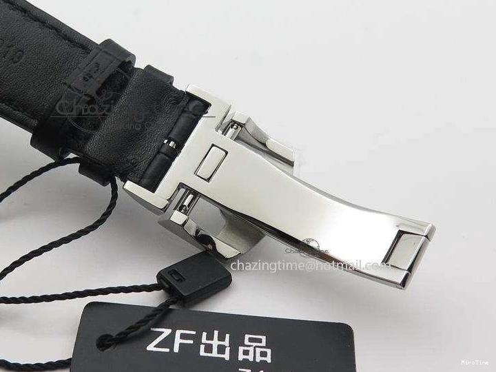 MIROTIME 0425 Practical Portuguese Real PR IW500109 ZF 1:1 Best Edition Black Dial On Black Leather Strap A52010 V 7308